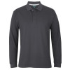 Roldan Mens Polo Shirts Gunmetal Front